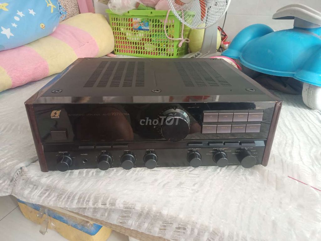 Amply Sansui AU-707 Extra Đen. Mua bán Tivi, Âm thanh tại Huyện Đức Hòa Long An được đăng bởi võ văn hùng hình 1