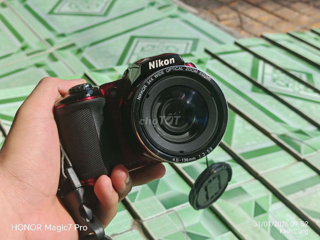 Xác máy ảnh Nikon Coolpix L830 Đỏ Hư Chống Rung. Mua bán Máy ảnh, Máy quay tại Huyện Phụng Hiệp Hậu Giang được đăng bởi Huy Hanabi hình 1
