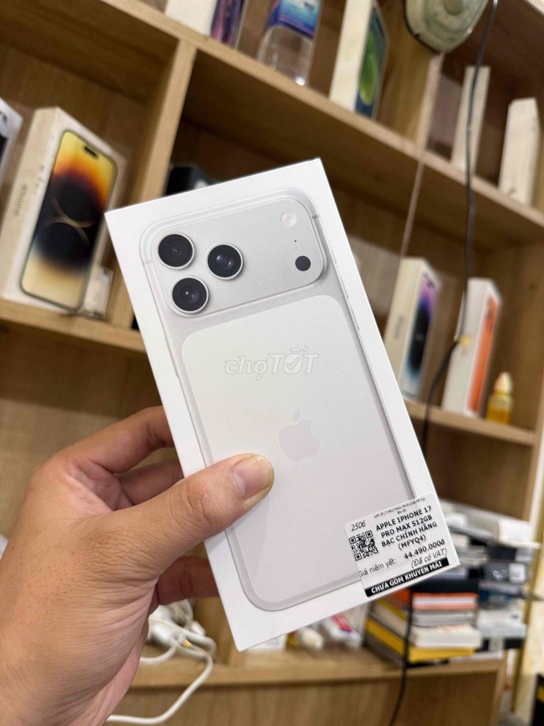 Apple iPhone 17 Pro Max 512GB Trắng. Mua bán Điện thoại tại Quận Cẩm Lệ Đà Nẵng được đăng bởi HOÀNG SỸ APPLE hình 1