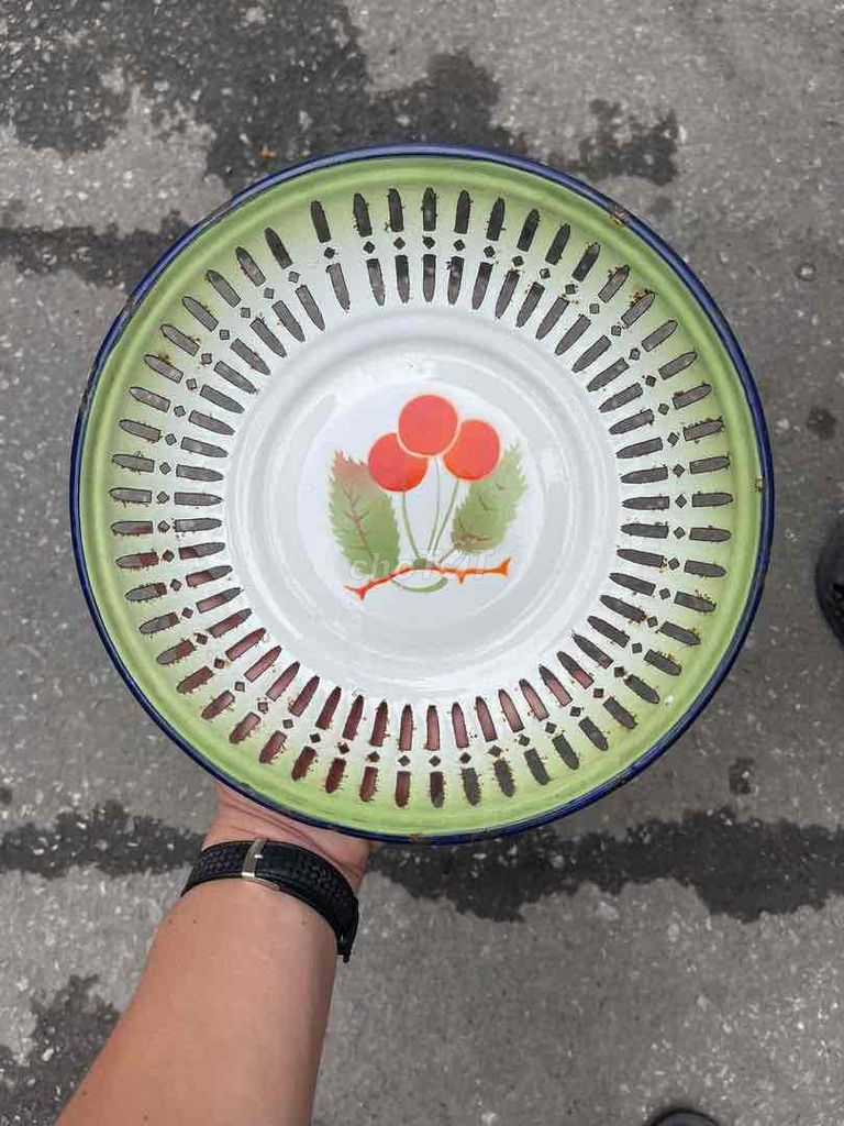 Khay Sắt tráng men Xanh lá. Mua bán Dụng cụ nhà bếp tại Quận Tây Hồ Hà Nội được đăng bởi Hoa Nguyễn hình 1
