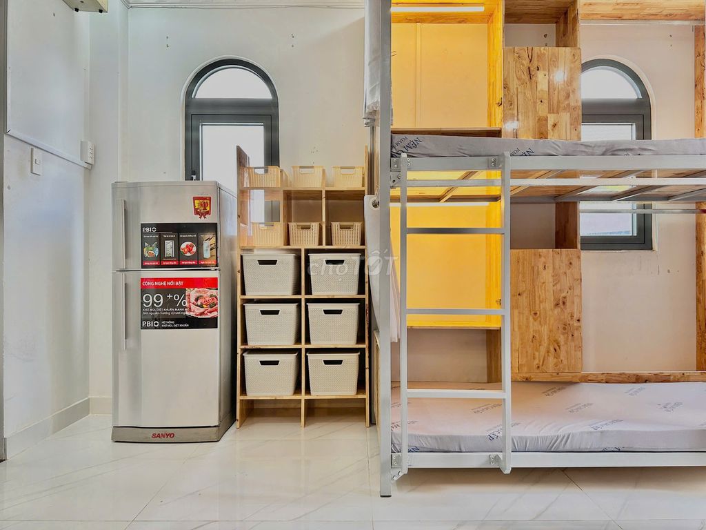 Ký Túc Xá SLEEPBOX RIÊNG TƯ, TRUNG TÂM GÒ VẤP, GIÁ RẺ TIỆN NGHI✨
