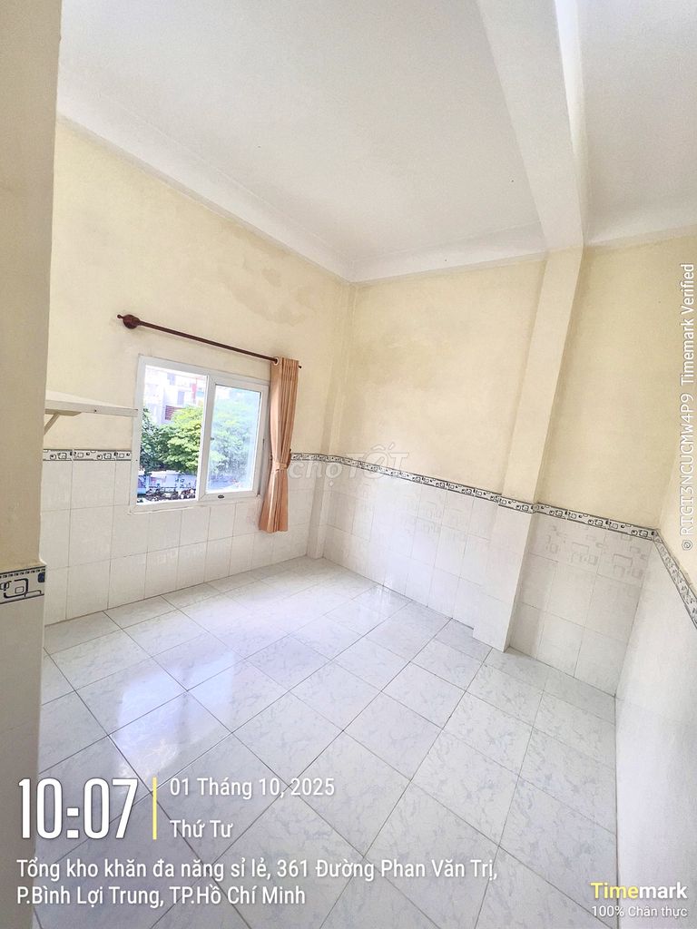 Cho 01 nữ 01 xe, thuê Phòng trọ Bình Thạnh, an ninh, yên tĩnh