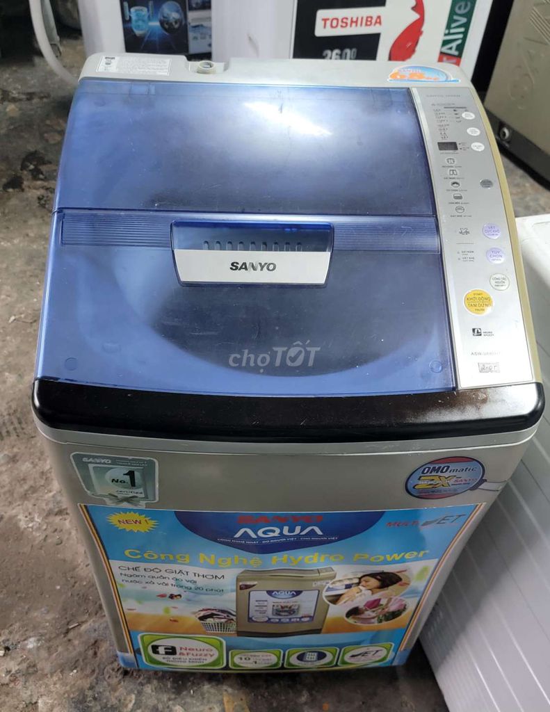 Máy giặt Sanyo 6,8kg còn mới tốt 🎉