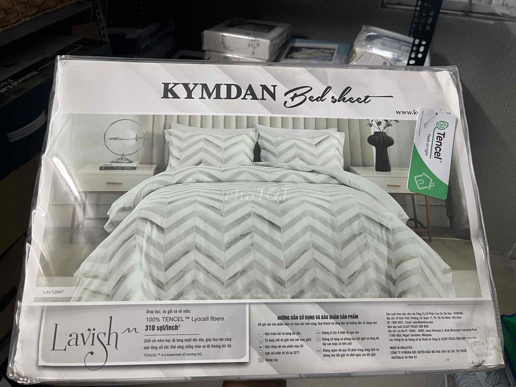 Bộ ga gối mền Kymdan Tencel Xám trắng. Mua bán Giường, chăn ga gối nệm tại Thành phố Thủ Đức Tp Hồ Chí Minh được đăng bởi Nội thất thanh lý hình 1