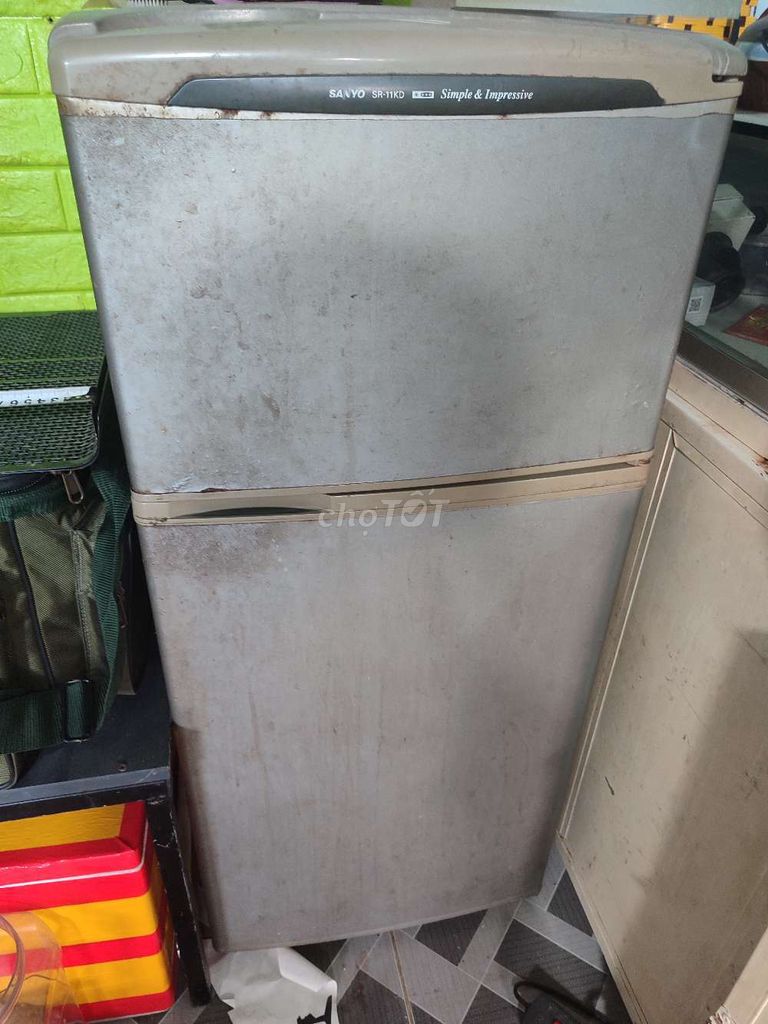 Tủ lạnh Sanyo SR-11KD Xám đã sử dụng. Mua bán Tủ lạnh tại Thành phố Bà Rịa Bà Rịa - Vũng Tàu được đăng bởi Thanh Trúc hình 1