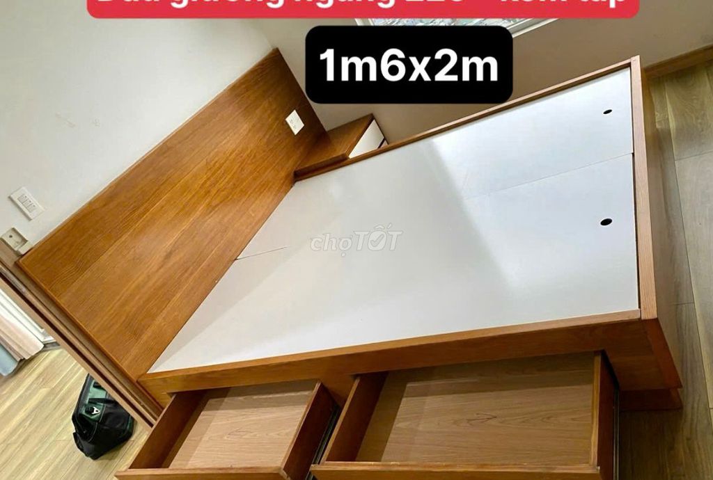 giường 1m6x 2m