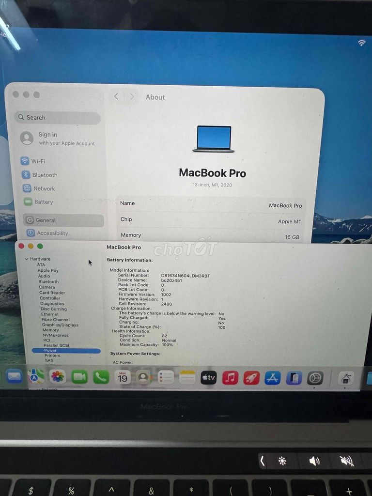Apple MacBook Pro M1 13 inch 16GB/1TB. Mua bán Laptop tại Quận 3 Tp Hồ Chí Minh được đăng bởi Phúc Nguyễn hình 1