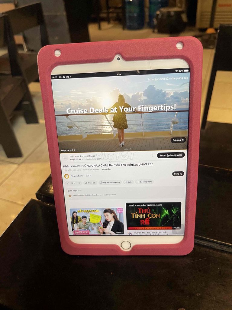 Apple iPad Mini 4 128GB Hồng. Mua bán Máy tính bảng tại Thành phố Biên Hòa Đồng Nai được đăng bởi HG Anh hình 1