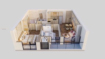 Căn hộ 70 m² · 2 PN · Dương Văn Bé