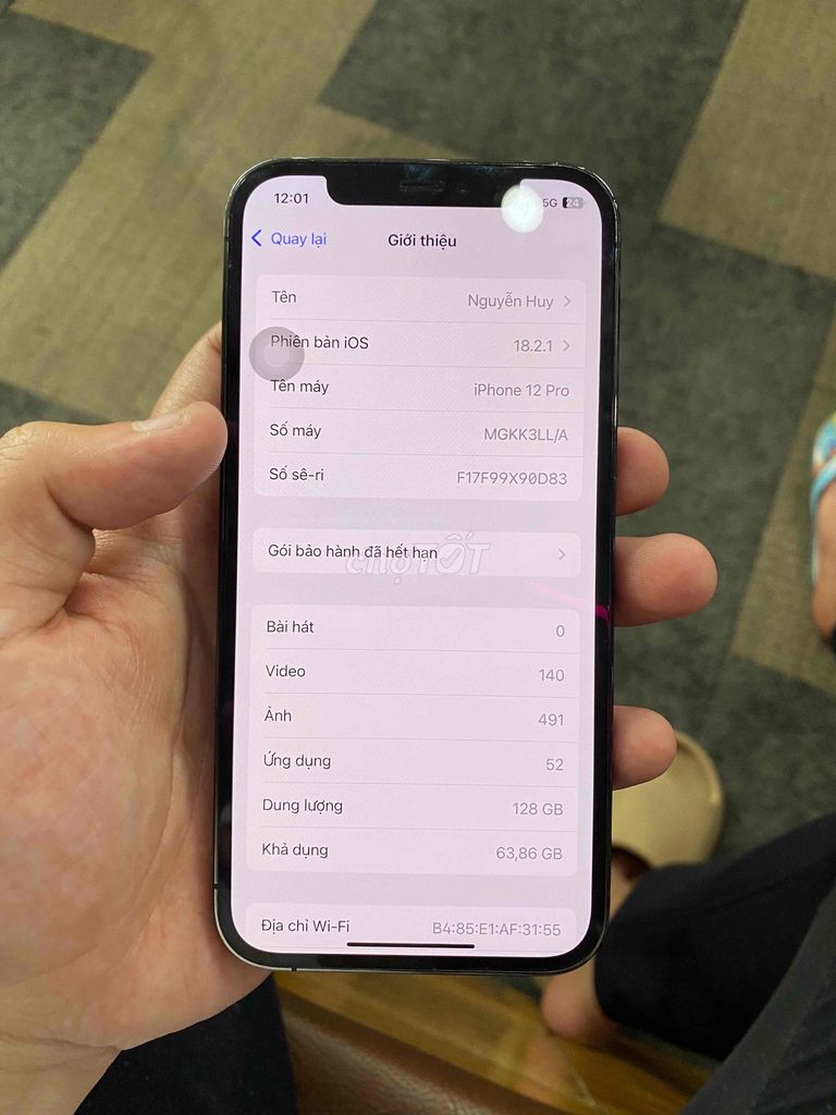 iPhone 12 Pro 128GB Xanh. Mua bán Điện thoại tại Quận Gò Vấp Tp Hồ Chí Minh được đăng bởi mạnh đình hình 1