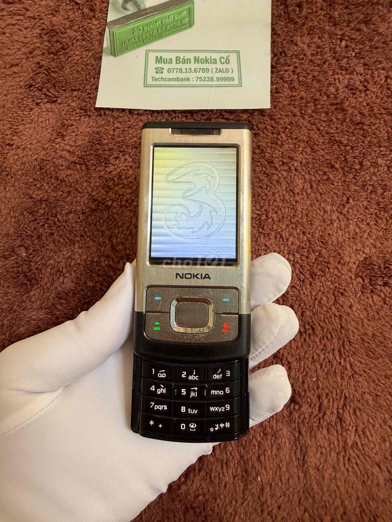 Nokia 6500S Bạc zin nhà mạng 3 Made Hungary hiếm. Mua bán Điện thoại tại Quận 10 Tp Hồ Chí Minh được đăng bởi Mua Bán Nokia Cổ hình 1