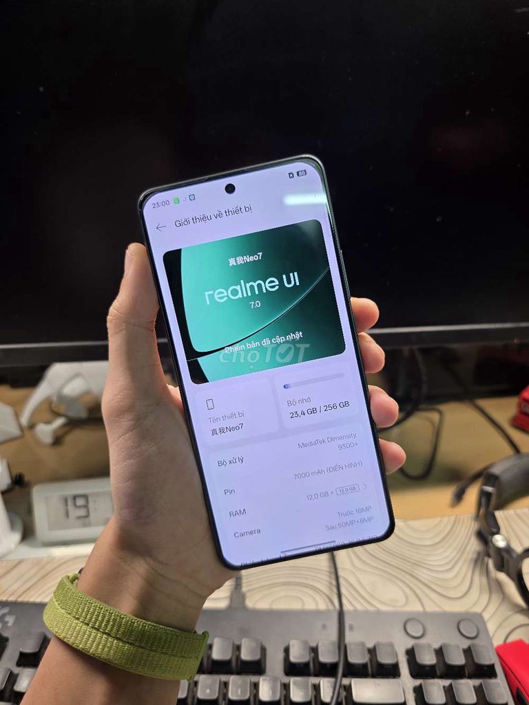 Realme Neo 7 256GB Fullbox. Mua bán Điện thoại tại Quận Ba Đình Hà Nội được đăng bởi Nguyễn Thanh Sơn hình 1
