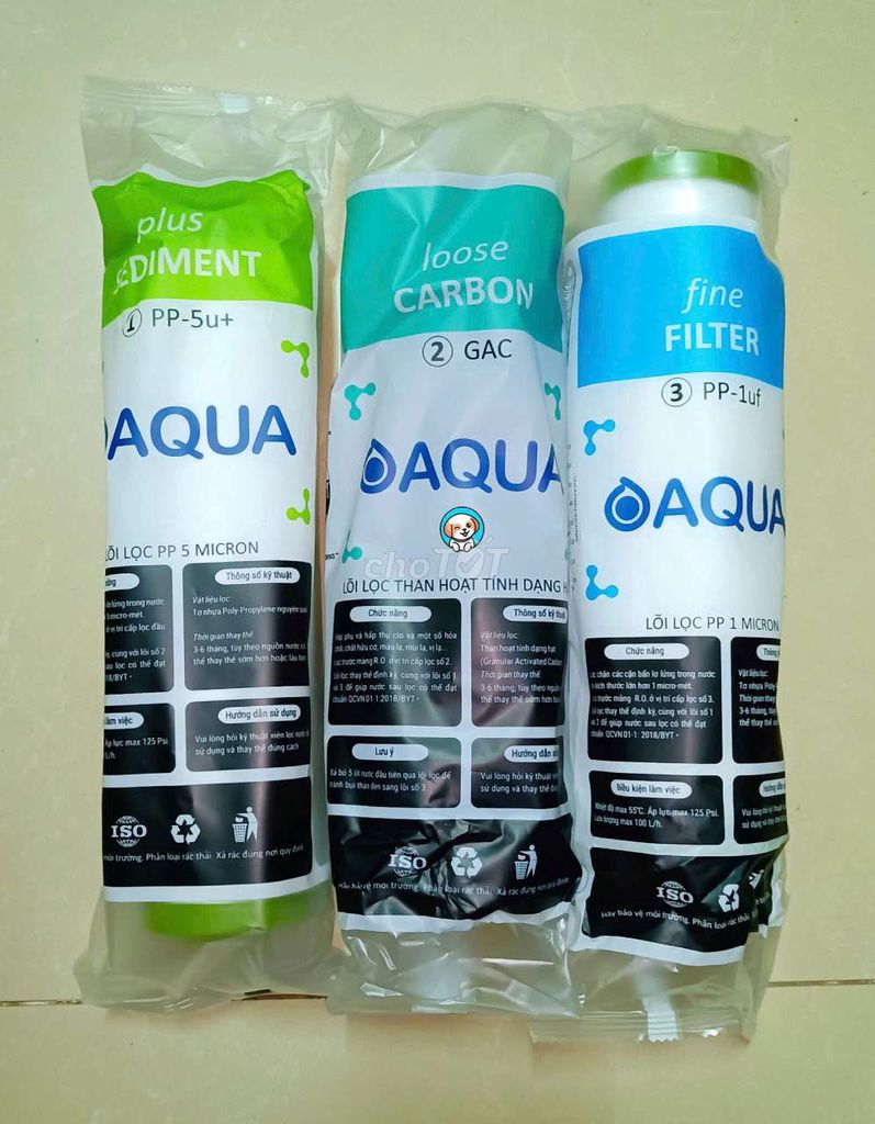 LÕI LỌC SỐ 1 2 3 AQUA