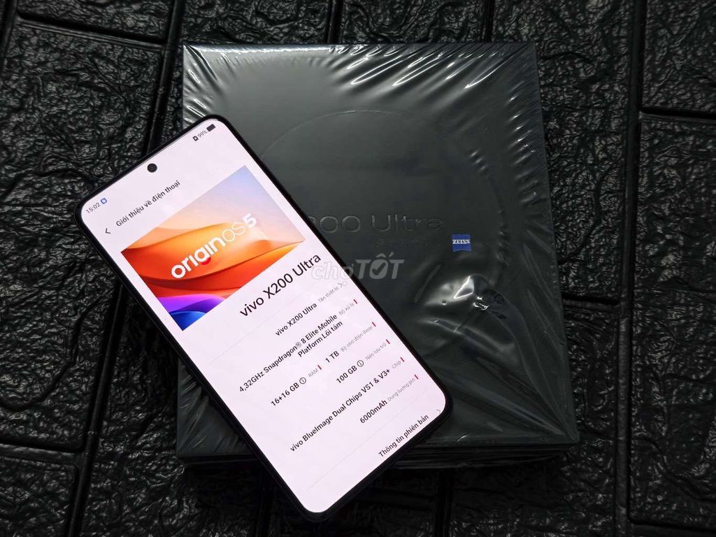 Vivo X200 Ultra 16GB/1TB Đỏ Sạc 15 lần GL. Mua bán Điện thoại tại Quận Gò Vấp Tp Hồ Chí Minh được đăng bởi Minh hình 1