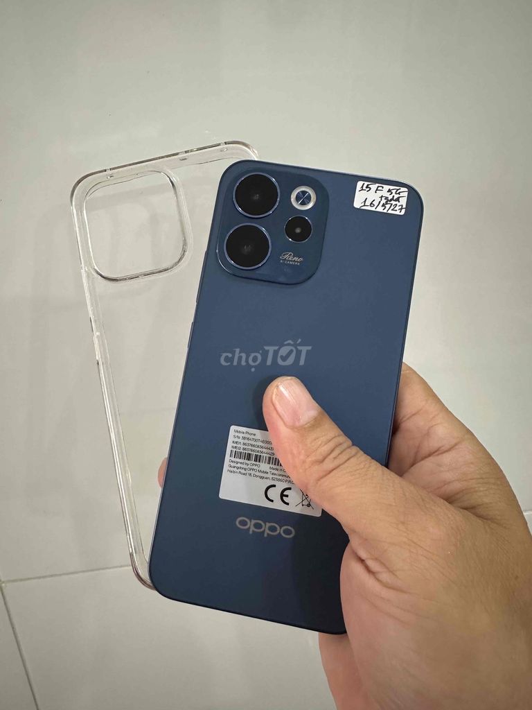 OPPO Reno 15F 5G 12GB/256GB Xanh TGDĐ BH 11 tháng. Mua bán Điện thoại tại Huyện Cần Đước Long An được đăng bởi nguyễn thanh phong hình 1