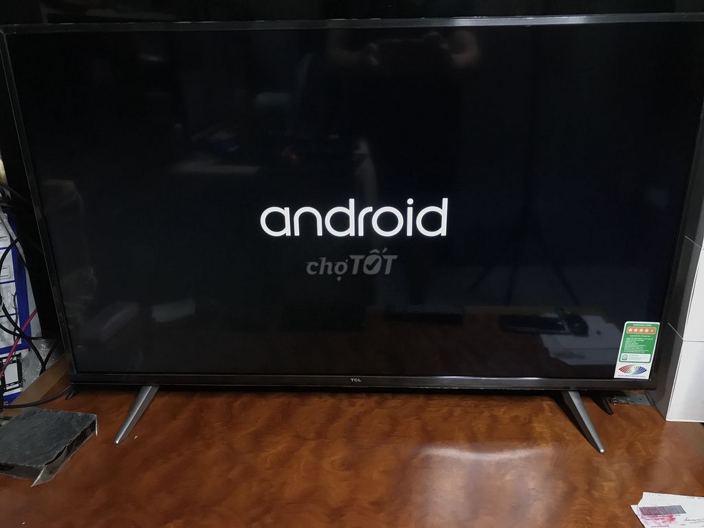 Android TCL 43in 4K, Wifi, giọng nói, bluetooth.