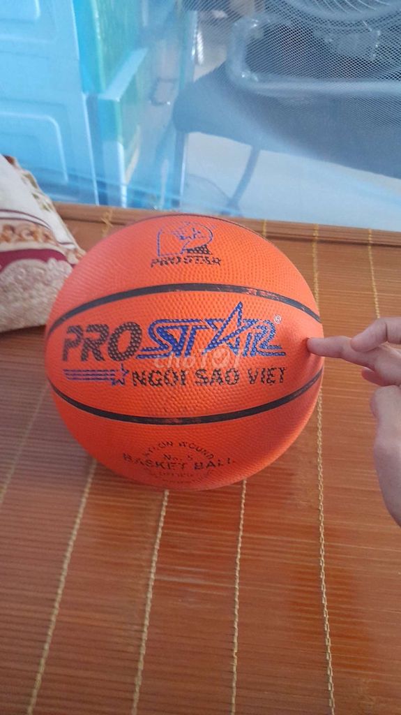 Bóng rổ Prostar Cam Cao su Size 5. Mua bán Đồ thể thao, Dã ngoại tại Quận Cẩm Lệ Đà Nẵng được đăng bởi Khiêm Trương hình 1