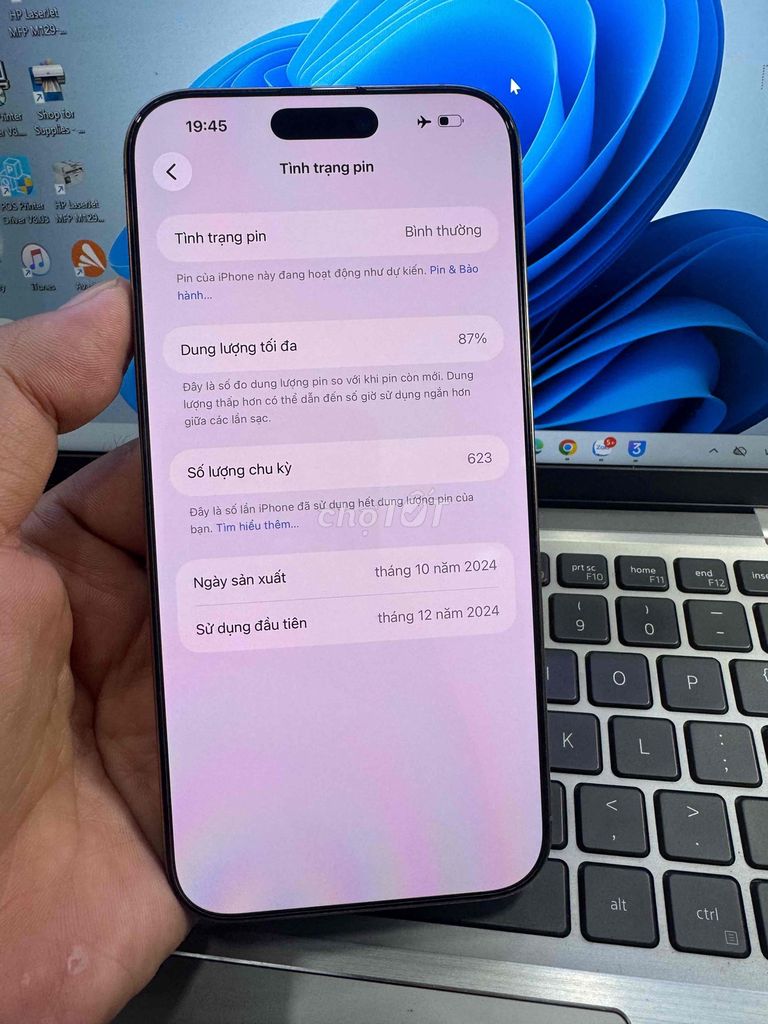 iPhone 16 Pro Max 256GB Vàng. Mua bán Điện thoại tại Quận 6 Tp Hồ Chí Minh được đăng bởi QUỐC THIÊN BÁN GÓP 0 ĐỒNG  hình 1