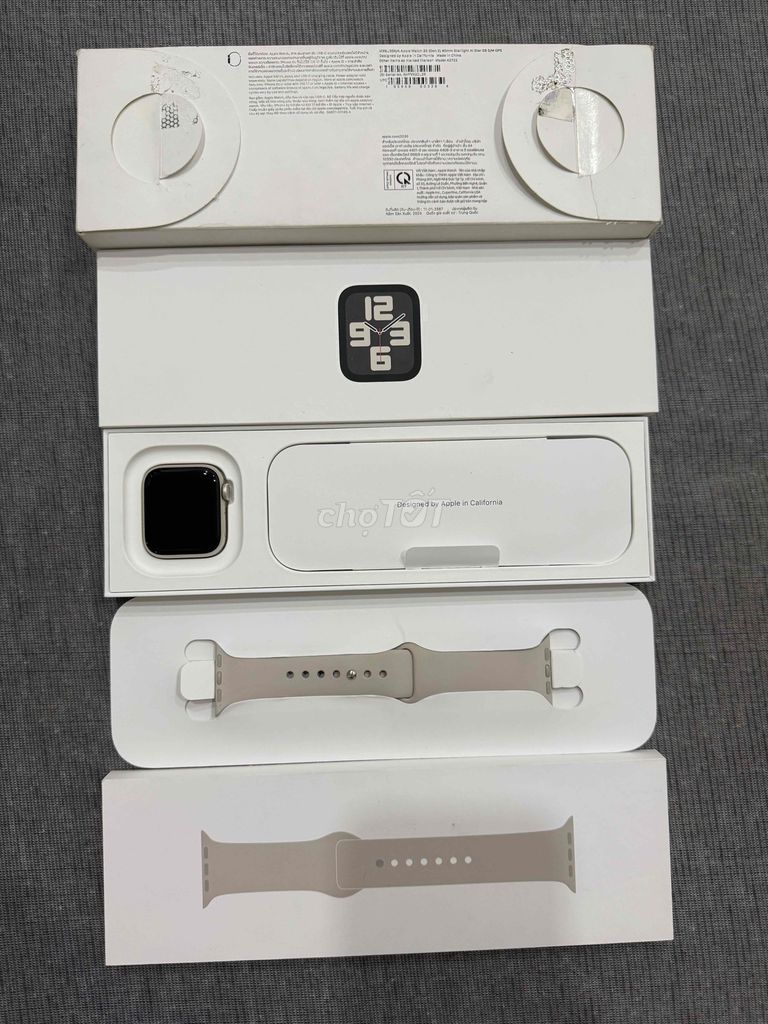 Apple Watch SE 2023/40MM GPS Màu Starlight Fullbox