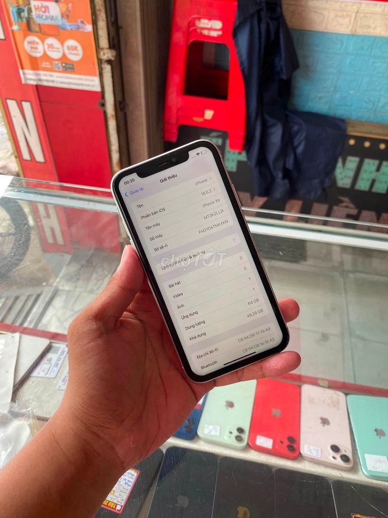 Apple iPhone XR 64GB Trắng Đã qua sử dụng. Mua bán Điện thoại tại Quận 10 Tp Hồ Chí Minh được đăng bởi Hội Đồ Điện Tử hình 1