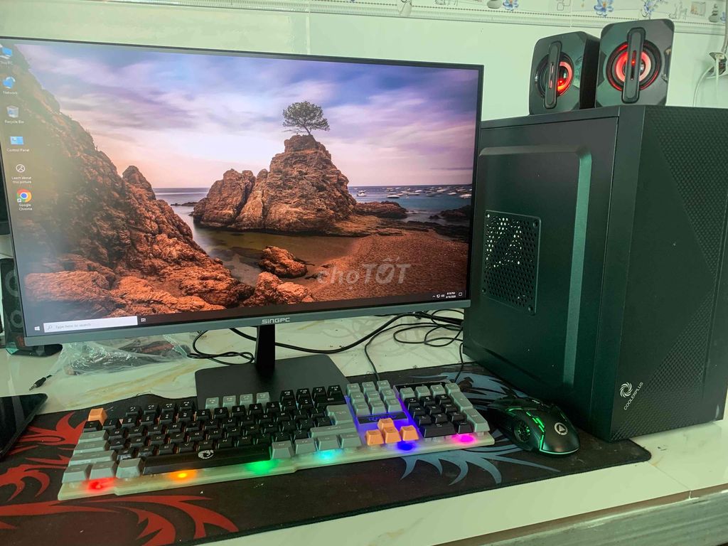 bộ máy tính màn hình 25in mới,i5 8GB/120GB. Mua bán Máy tính để bàn tại Huyện Duyên Hải Trà Vinh được đăng bởi Máy Tính Đăng Khôi  hình 1