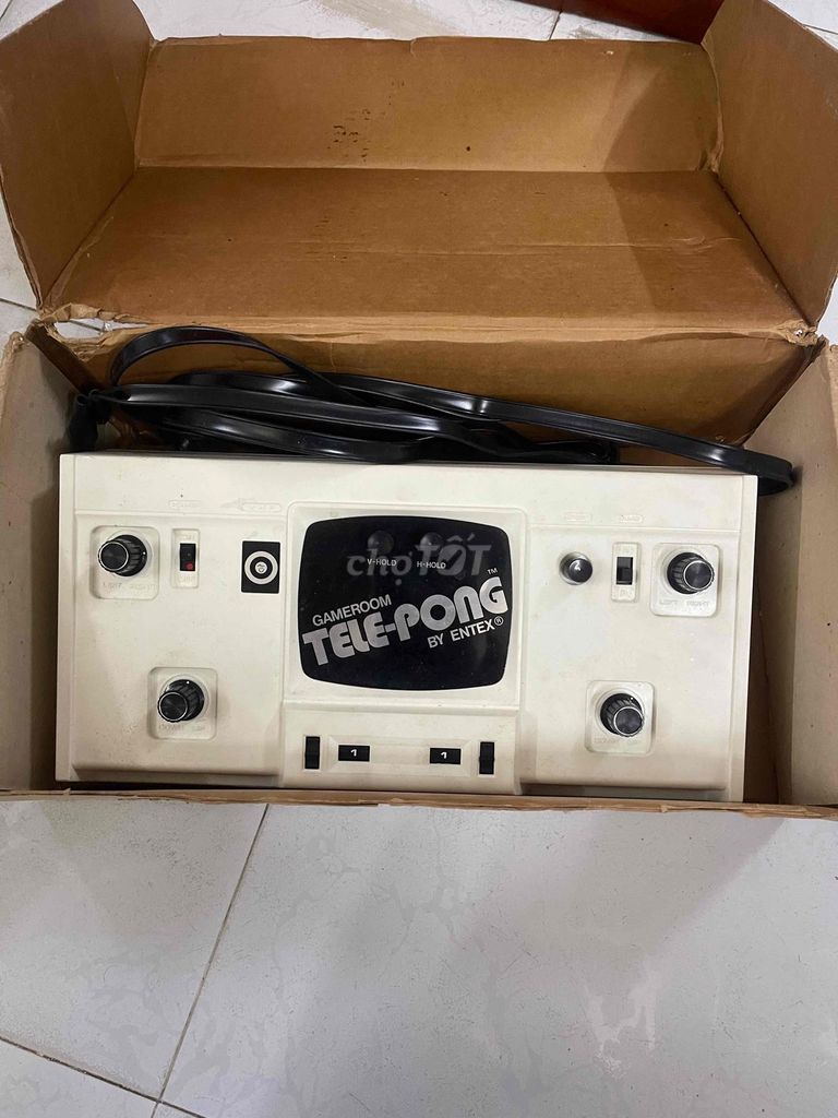 Máy chơi game Entex Gameroom Tele-Pong 1976 Trắng. Mua bán Thiết bị chơi game tại Quận Ninh Kiều Cần Thơ được đăng bởi Cầm Đồ Anh Quý hình 1