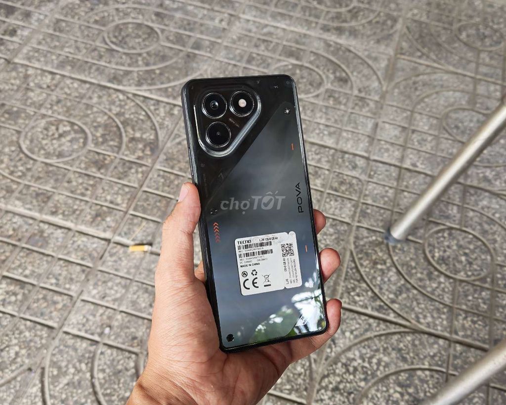 Tecno Pova 7 128GB Đen 97%. Mua bán Điện thoại tại Thành phố Vĩnh Long Vĩnh Long được đăng bởi Cường VL hình 1