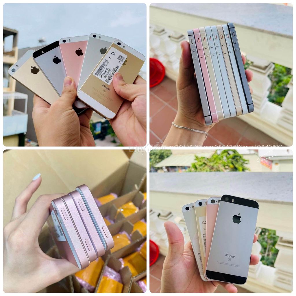 iphone SE 64/128/32GB Quốc Tế zin đẹp có Ship&BH