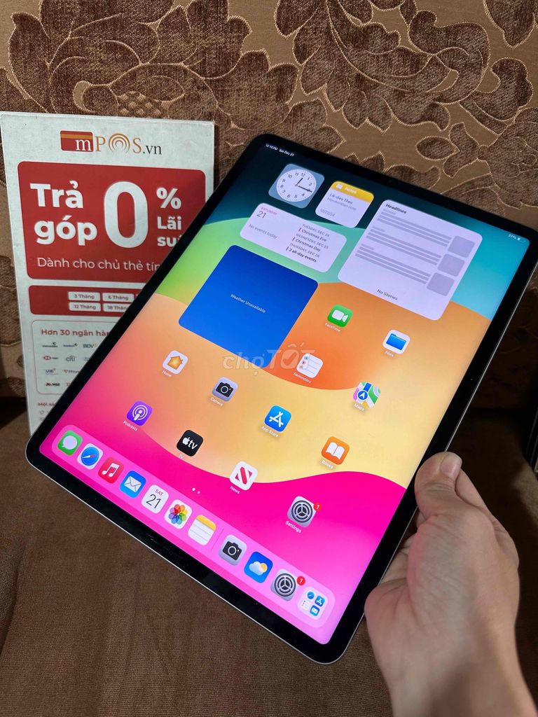 IPAD PRO 12.9 M1 WIFI 256GB MÀU GRAY