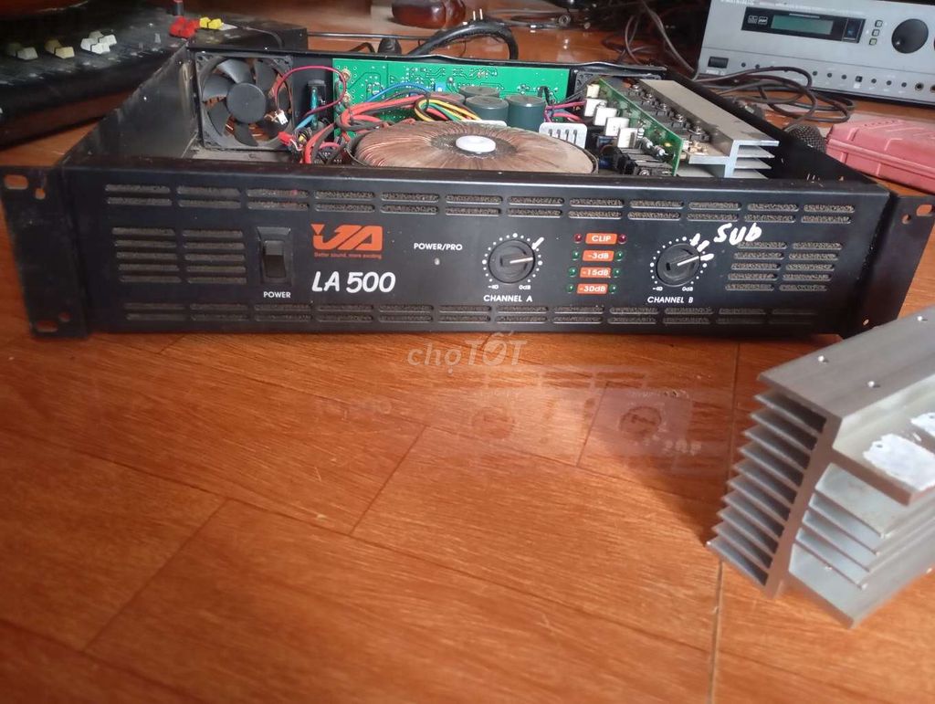 Cục đẩy công suất LA 500 Đen. Mua bán Tivi, Âm thanh tại Huyện Mê Linh Hà Nội được đăng bởi anh trà  hình 1