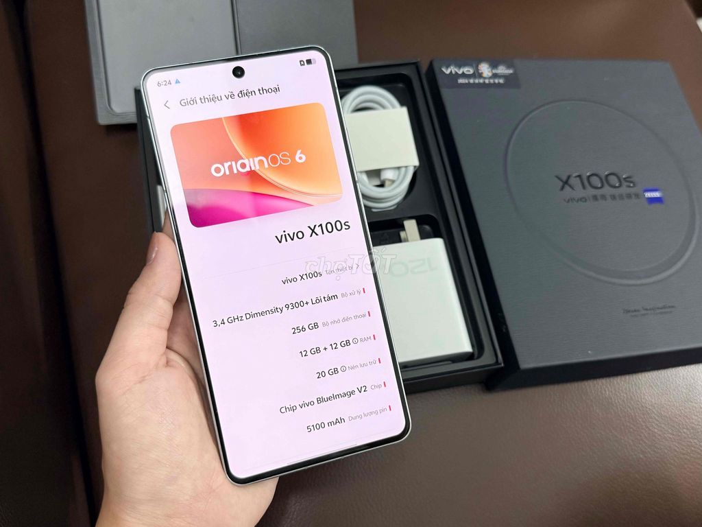 Vivo X100s 256GB Xanh. Mua bán Điện thoại tại Quận Gò Vấp Tp Hồ Chí Minh được đăng bởi Bo Tech  hình 1