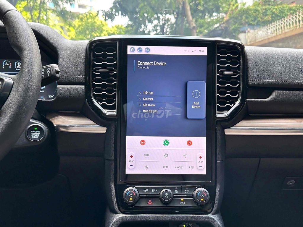 Ford Everest 2023 Titanium 2.0 AT 4x4 màu đen. Mua bán Ô tô tại Quận Cầu Giấy Hà Nội được đăng bởi Cao Quý hình 11