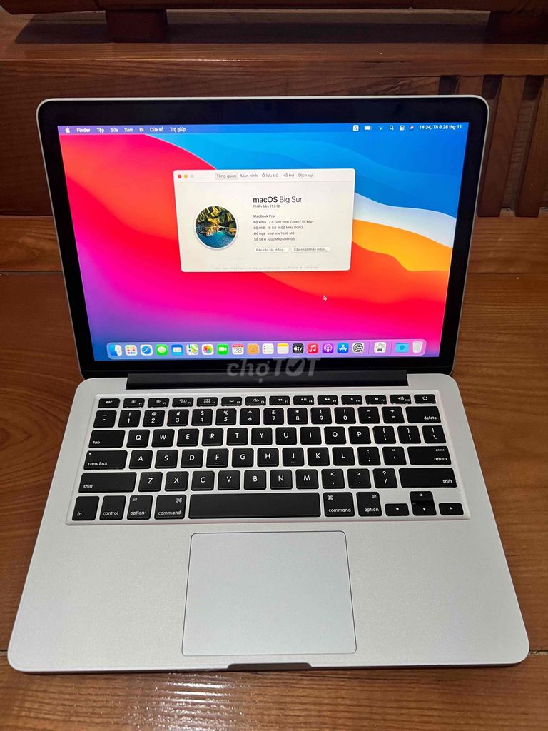 Apple MacBook Pro 2015 i7 16GB/500GB. Mua bán Laptop tại Thành phố Bến Tre Bến Tre được đăng bởi Nguyen Khanh hình 1