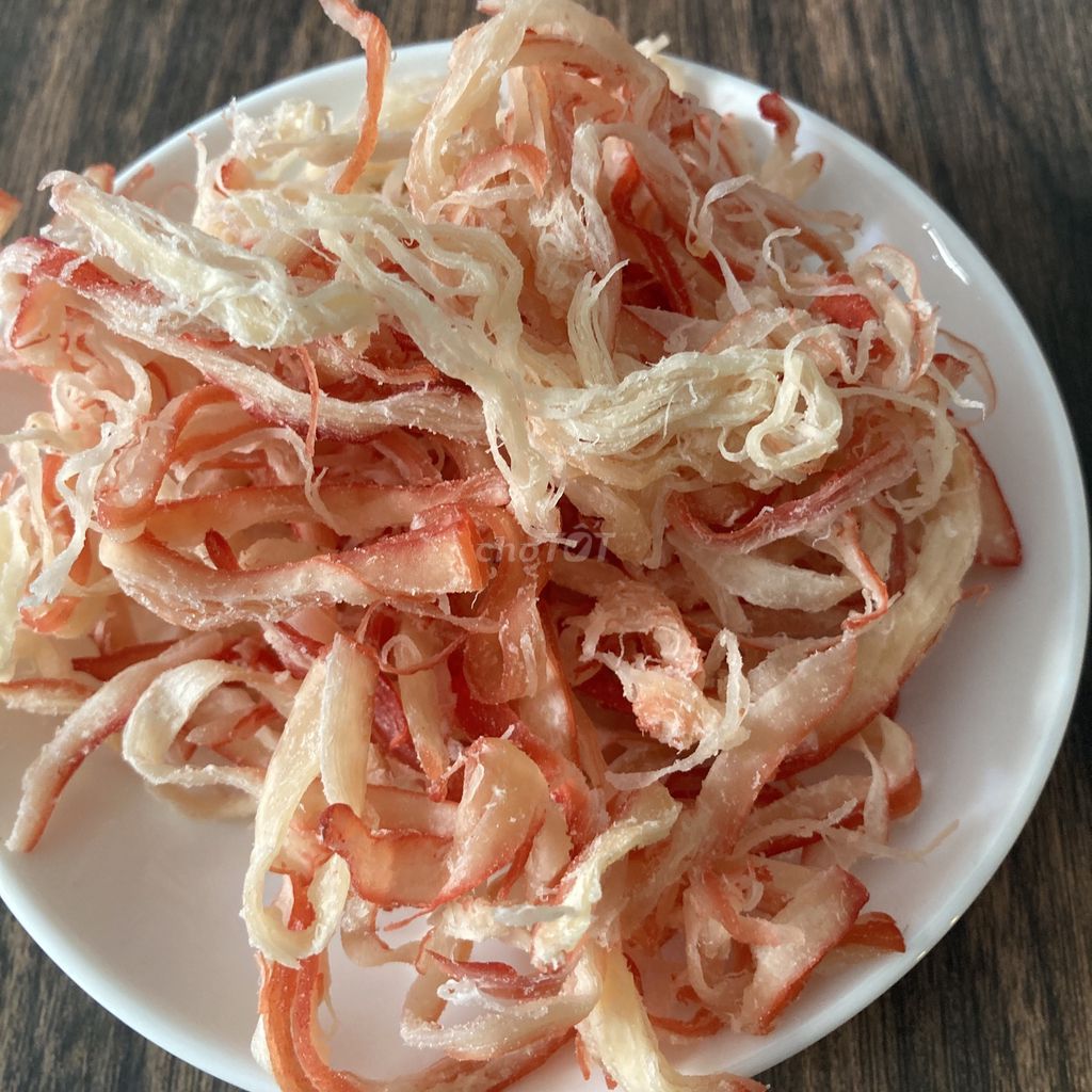 Mực xé sợi Nước dừa 250g. Mua bán Đồ ăn, thực phẩm và các loại khác tại Thành phố Phan Thiết Bình Thuận được đăng bởi Lộc Hải Sản Phú Quý hình 1