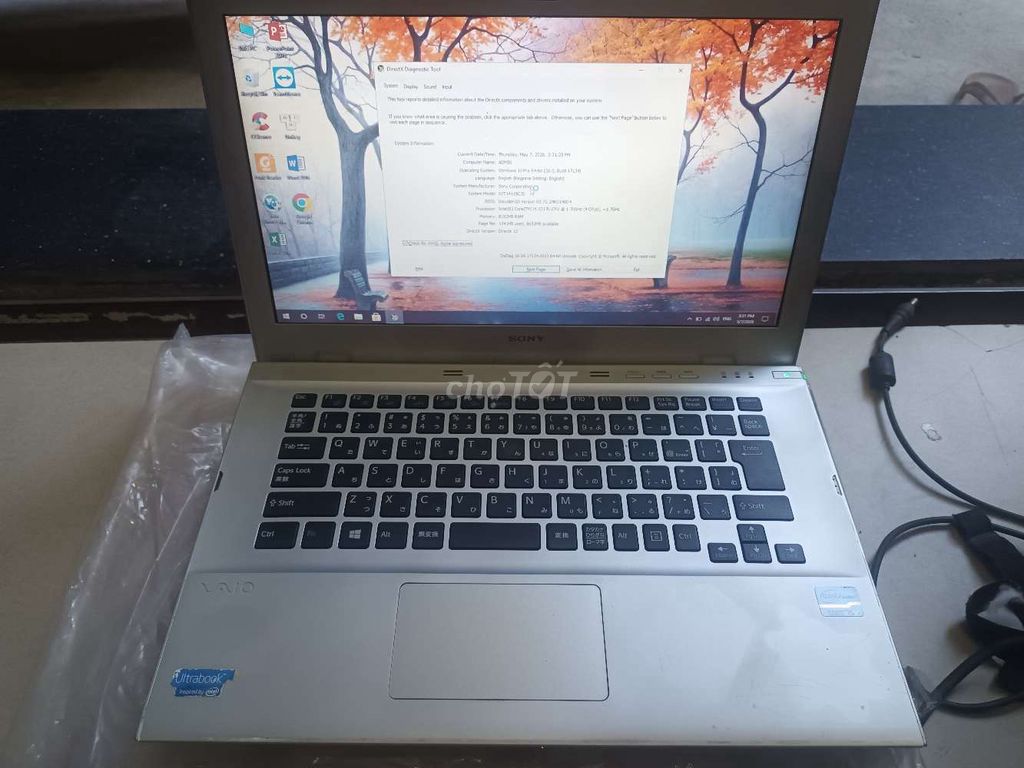 Bán rẻ Sony SVT14119CJT i5-3317U ram8GB ssd120GB. Mua bán Laptop tại Quận Hải Châu Đà Nẵng được đăng bởi NGUYỄN ĐĂNG LÝ hình 1