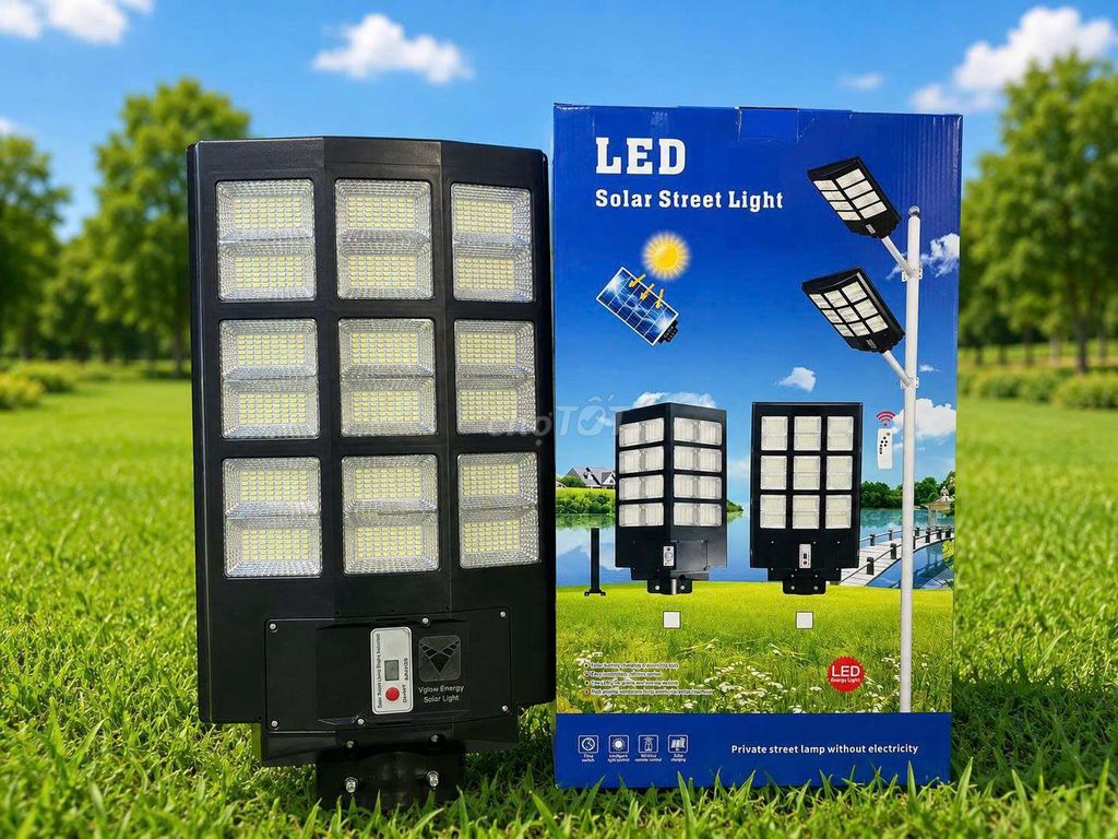 Đèn đường năng lượng mặt trời Đen 597 × 71 × 342mm. Mua bán Đèn tại Thành phố Biên Hòa Đồng Nai được đăng bởi Thanh Solar Lighting hình 1