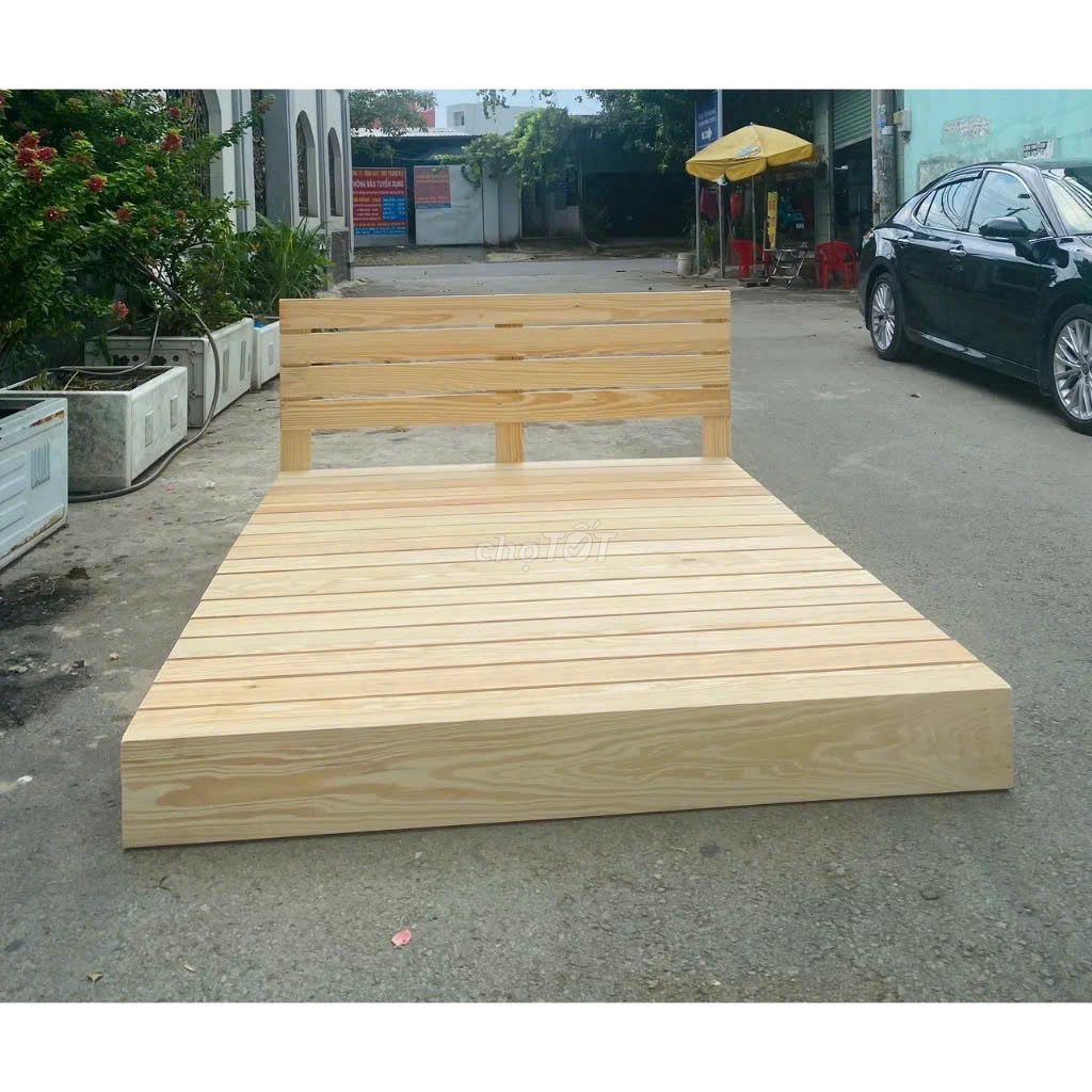 Giường  Pallet Gỗ Thông Gấp Gọn Bảo hành 36 tháng