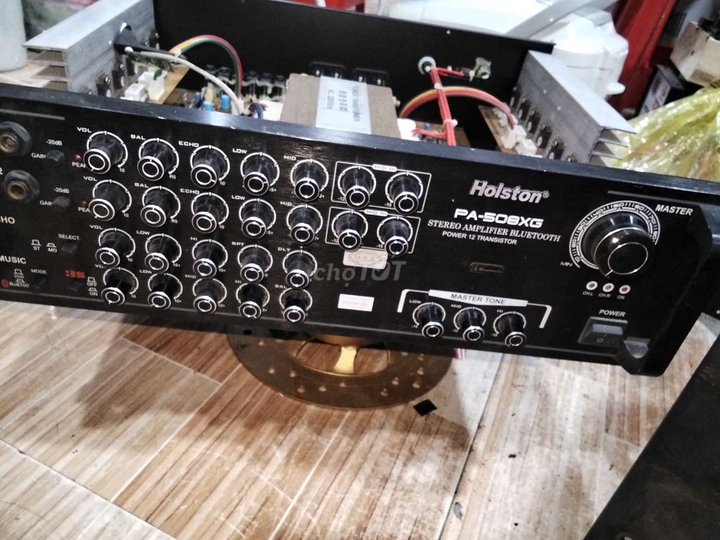 Amply Holston PA-508XG Đen. Mua bán Tivi, Âm thanh tại Huyện Kế Sách Sóc Trăng được đăng bởi SHOP AUDIO 3D hình 1