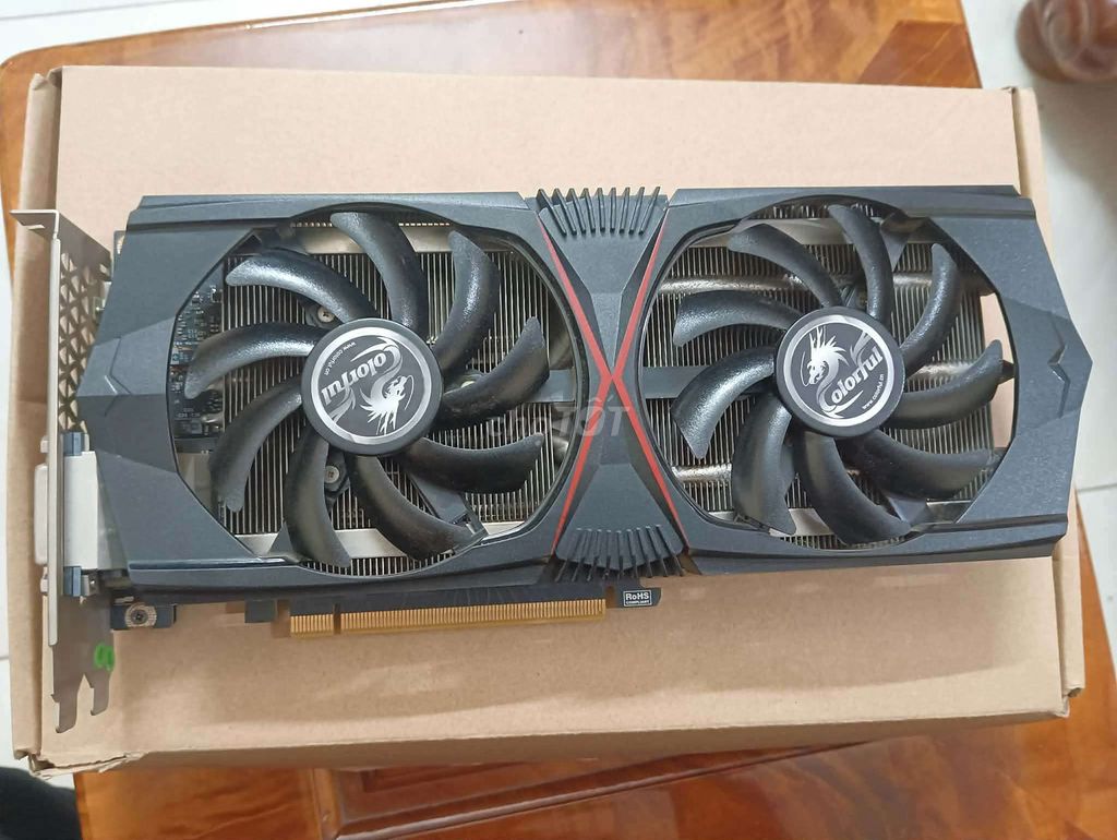 Card đồ họa Colorful RTX 2070 Đen. Mua bán Linh kiện (RAM, Card...) tại Thành phố Việt Trì Phú Thọ được đăng bởi Nguyễn Anh Tú hình 1