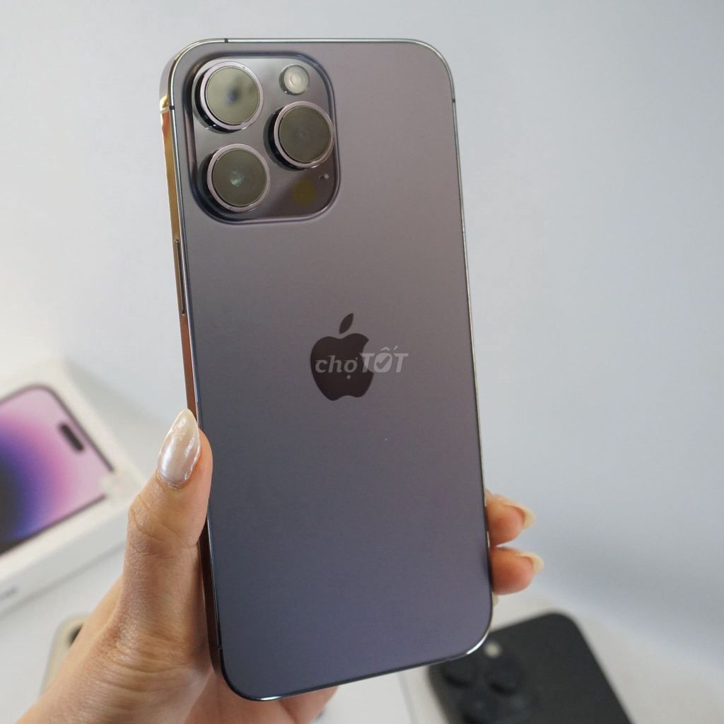 Apple iPhone 14 Pro Max 128GB Tím Đã qua sử dụng. Mua bán Điện thoại tại Quận Liên Chiểu Đà Nẵng được đăng bởi Lê Duy Giang Phong  hình 1