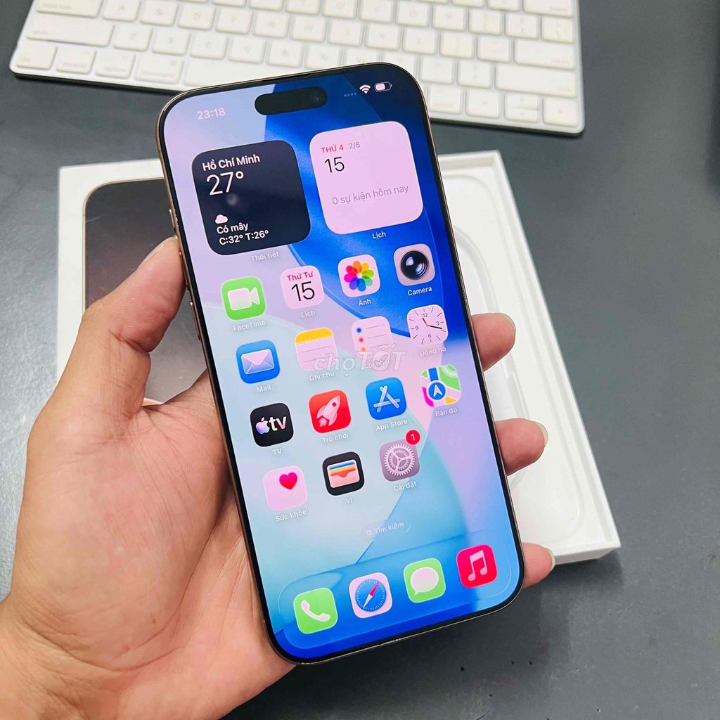 🆘16 PM 256Gb Sa mạc VN như mới pin 100% BH 3/27. Mua bán Điện thoại tại Quận Ninh Kiều Cần Thơ được đăng bởi Trường Mobile hình 1