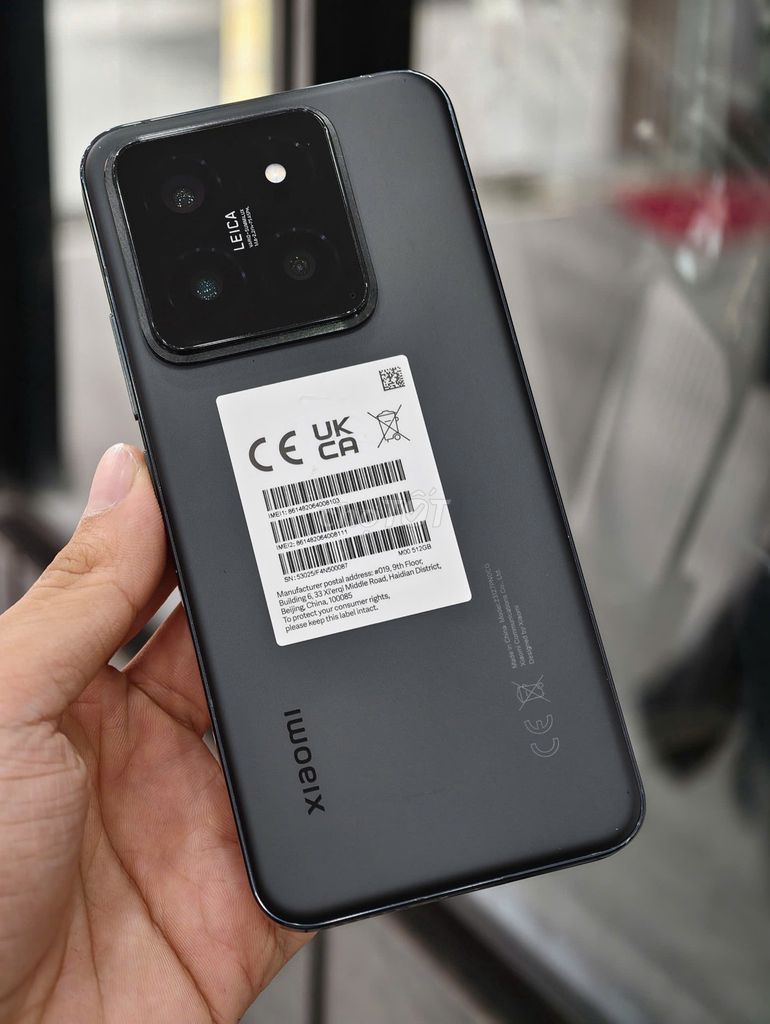 Xiaomi 14 5G bản quốc tế 12-512gb màu Đen đẹp 98%. Mua bán Điện thoại tại Quận Đống Đa Hà Nội được đăng bởi Hn Store hình 1