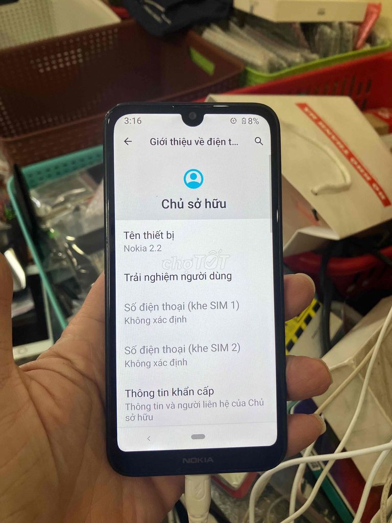 Bán Nokia2.2 zin nguyên tem nhỏ gọn. Mua bán Điện thoại tại Quận Hà Đông Hà Nội được đăng bởi Mạnh Mobile hình 1
