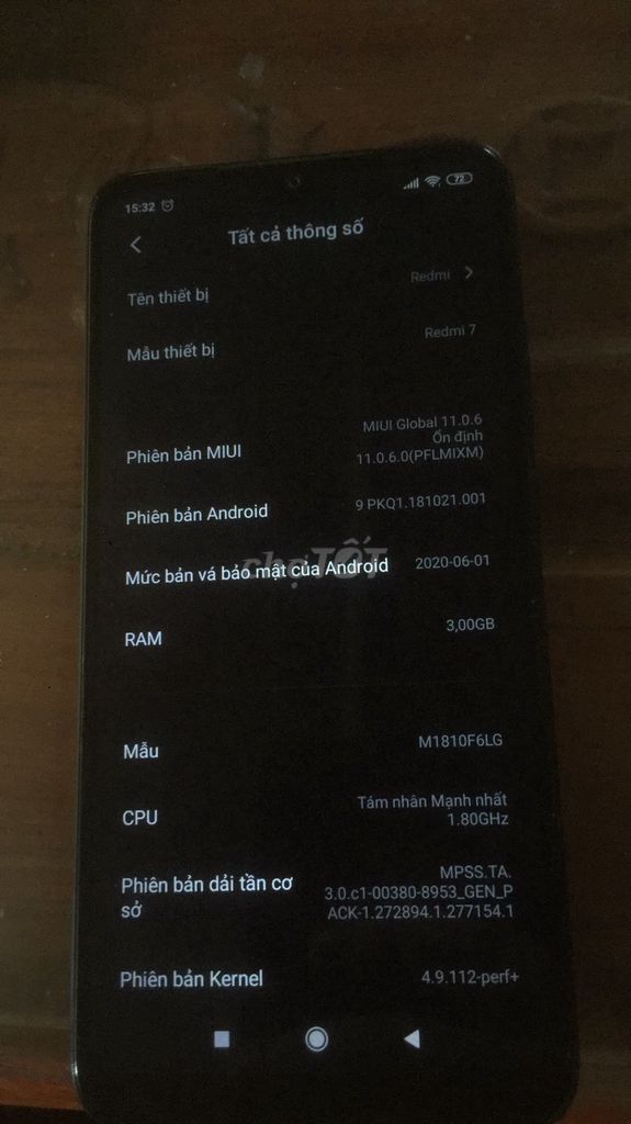 0912866563 - Redmi 7 máy cực ngon ổn định pin siêu bền