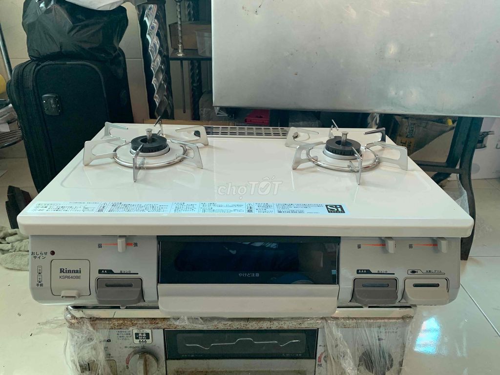 Bếp ga Rinnai KSR640BEL Trắng Nhật. Mua bán Bếp, lò, đồ điện nhà bếp tại Quận 11 Tp Hồ Chí Minh được đăng bởi trần Phước  hình 1