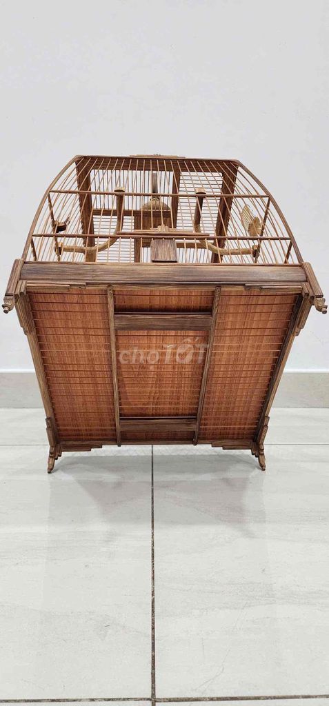 Lồng chim tre màu nâu đã sử dụng. Mua bán Phụ kiện, Thức ăn, Dịch vụ tại Quận 12 Tp Hồ Chí Minh được đăng bởi Quang hình 1