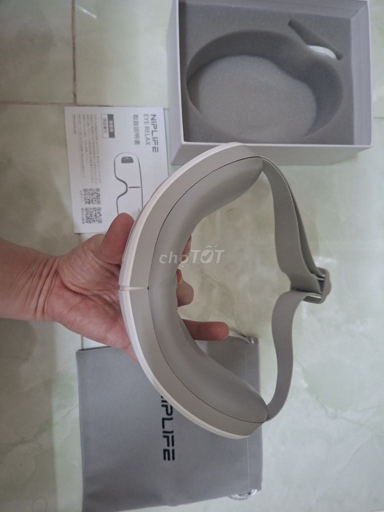 Máy massage mắt NIPLIFE ER-01 mới nguyên seal. Mua bán Nội thất, đồ gia dụng khác tại Thành phố Thủ Đức Tp Hồ Chí Minh được đăng bởi Phạm Quang hình 1