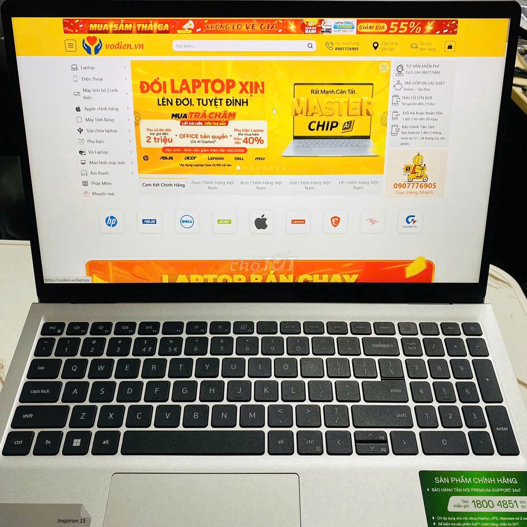 Dell Inspiron 15 3530 i5-1334U 16GB/512GB Win11. Mua bán Laptop tại Quận Ninh Kiều Cần Thơ được đăng bởi Võ Diện hình 1