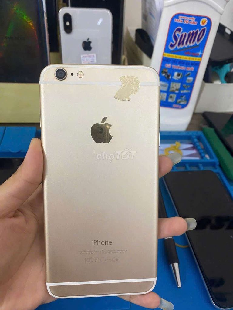 iPhone 6plus, 16g, pin 100, màn ám. Mua bán Điện thoại tại Thành phố Thủ Dầu Một Bình Dương được đăng bởi Phước Mobile hình 1