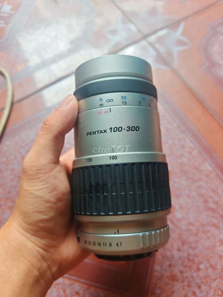 Ống kính Pentax 100-300 F4.7-5.8 . Mua bán Máy ảnh, Máy quay tại Thành phố Huế Thừa Thiên Huế được đăng bởi Tạp Hóa Zii hình 1